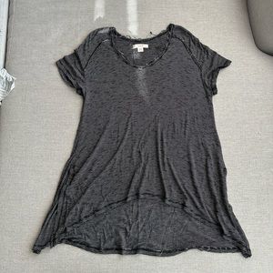 Mossimo Black and White Striped Top*